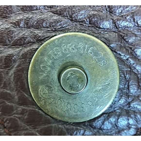 Isabella Fiore Handbag Leather Brown Multi-Color Jeweled Embroidered Crocheted - Picture 10 of 16